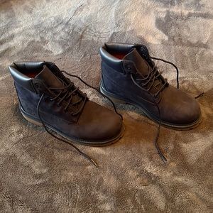 Timberlands - Navy - Kids Size 3 US